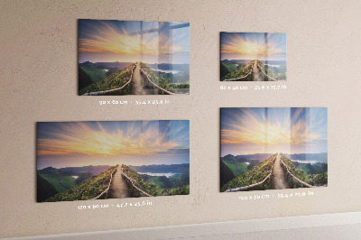 Magnetwand Berglandschaft