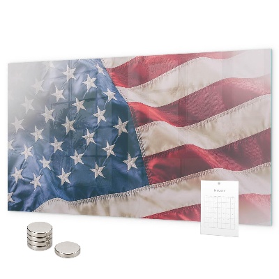 Magnetwand Amerikanische Flagge