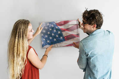 Magnetwand Amerikanische Flagge