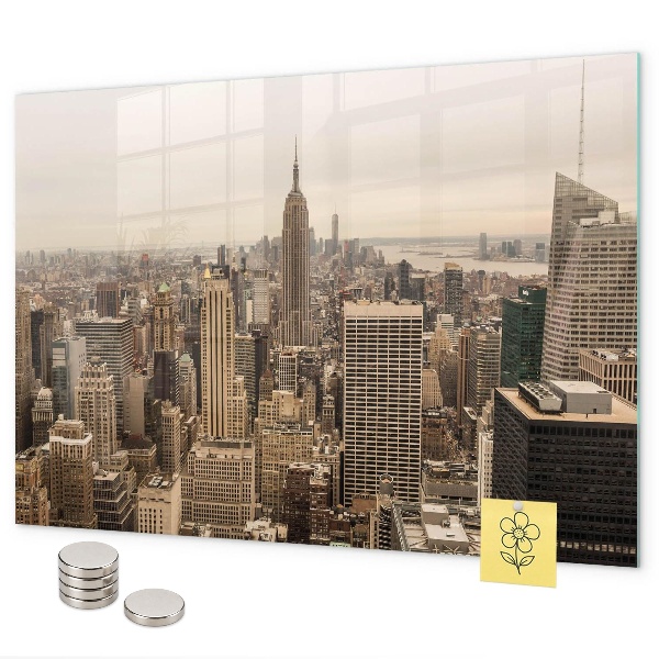 Magnettafel Stadtlandschaft