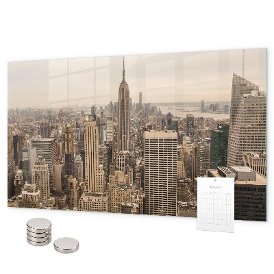 Magnettafel Stadtlandschaft