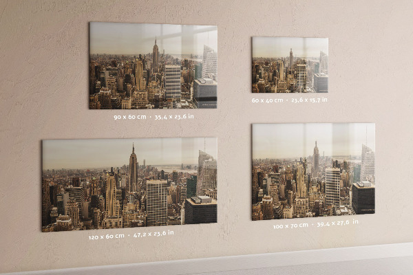 Magnettafel Stadtlandschaft