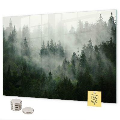 Magnettafel Nebelwald