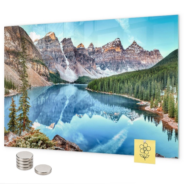 Magnetwand Berglandschaft