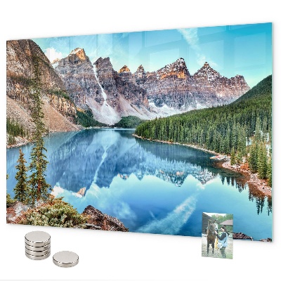Magnetwand Berglandschaft