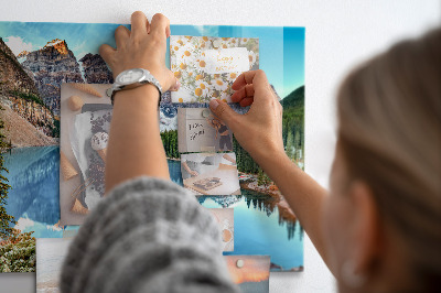 Magnetwand Berglandschaft