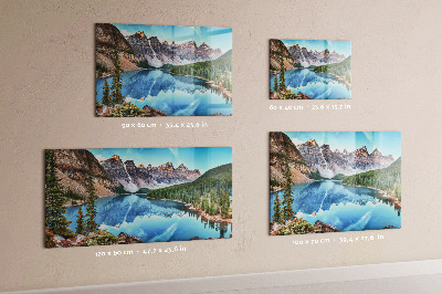 Magnetwand Berglandschaft
