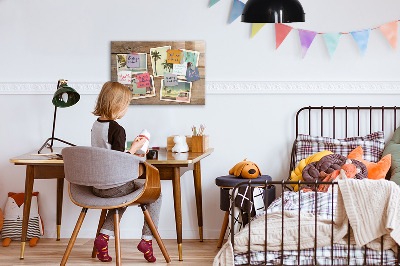 Magnetwand Polaroid-Fotos