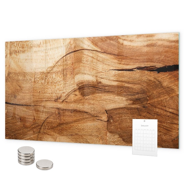 Magnetwand Holzstruktur