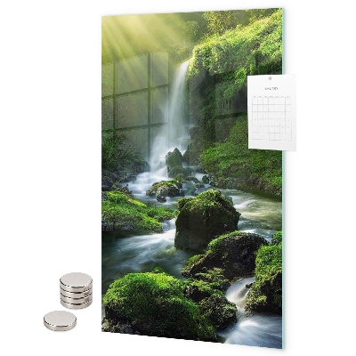 Magnetbild Steinwasserfall
