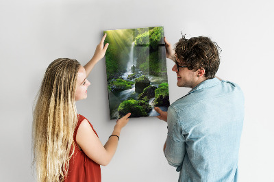 Magnetbild Steinwasserfall