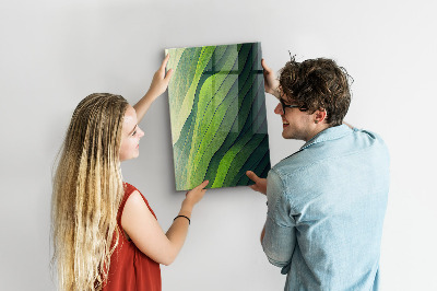 Magnetbild Grüne Streifen der Natur