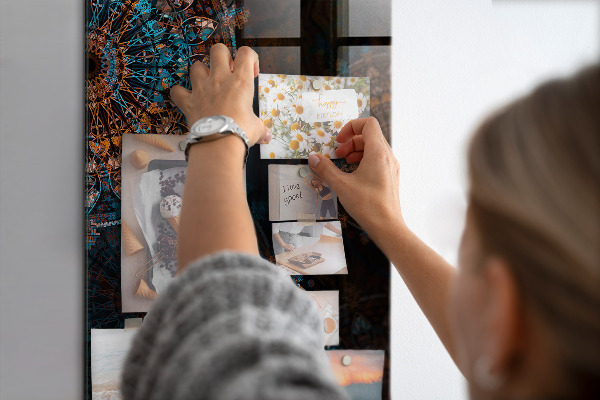 Magnetbild Bunte Mandalas