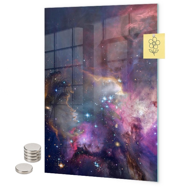 Magnetbild Weltraumgalaxie