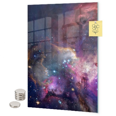 Magnetbild Weltraumgalaxie
