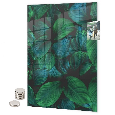 Glas magnettafel Goldener Marmor