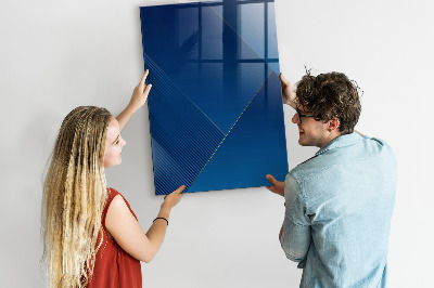 Magnettafel zum schreiben Moderne Pinnwand für Fotos und Notizen