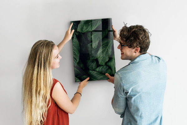 Schreib magnettafel Grüne Tafel für Notizen und Fotos