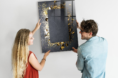 Magnettafel zum schreiben Eine stylische Tafel für Notizen und Fotos