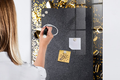 Magnettafel zum schreiben Eine stylische Tafel für Notizen und Fotos