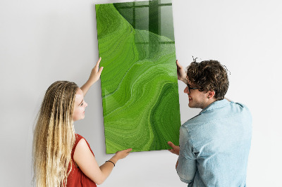 Schreib magnettafel Grüne Tafel für Fotos und Notizen