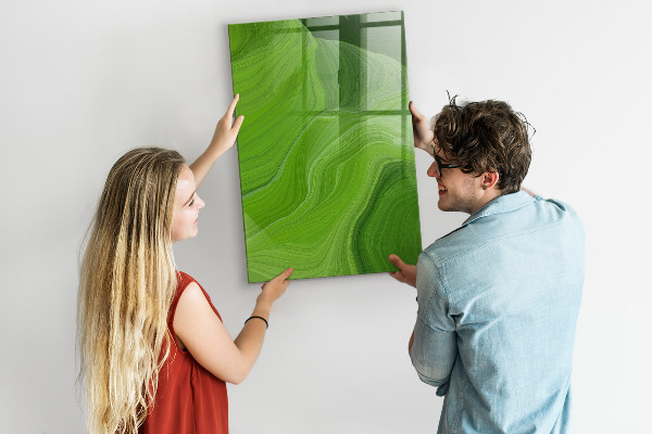 Schreib magnettafel Grüne Tafel für Fotos und Notizen
