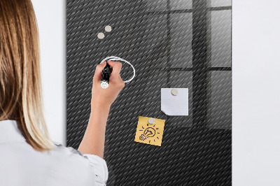 Magnettafel zum schreiben Stilvolle Pinnwand für Fotos und Notizen