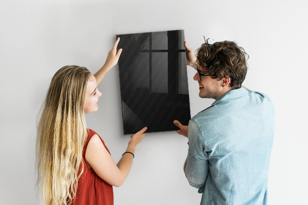 Magnettafel zum schreiben Stilvolle Pinnwand für Fotos und Notizen