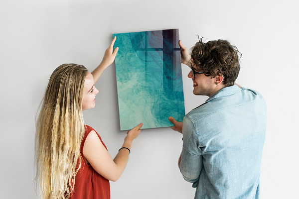 Magnettafel zum schreiben Eine farbenfrohe Tafel für Fotos und Notizen