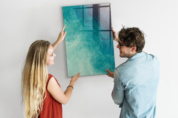 Magnettafel zum schreiben Eine farbenfrohe Tafel für Fotos und Notizen