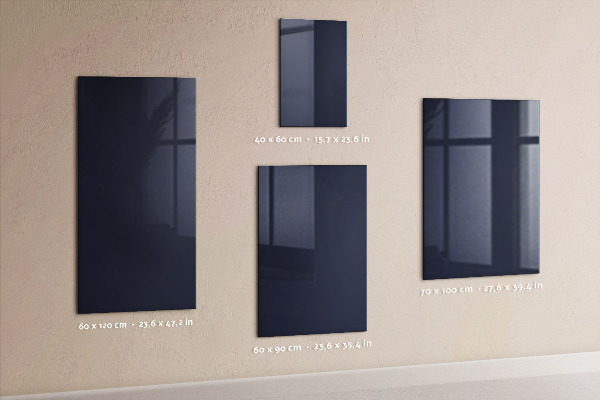 Magnettafel zum schreiben Moderne Tafel für Notizen und Fotos