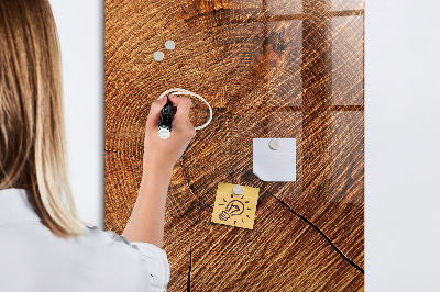 Schreib magnettafel Memotafel mit Magneten und Fotos