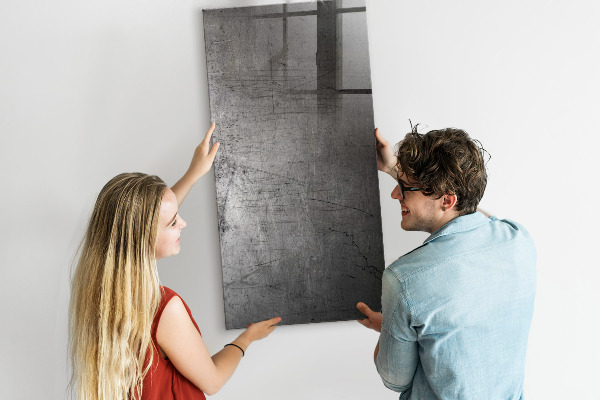 Magnettafel zum schreiben Moderne Pinnwand für Fotos und Notizen