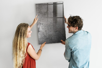 Magnettafel zum schreiben Moderne Pinnwand für Fotos und Notizen