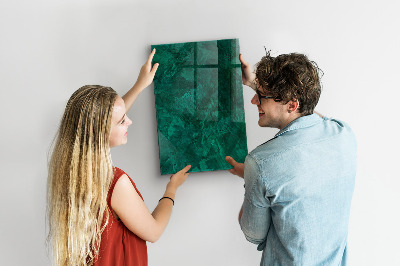 Schreib magnettafel Grüne Tafel für Notizen und Fotos