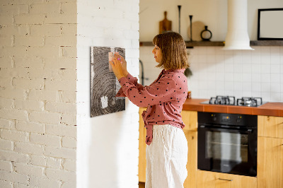 Magnettafel zum schreiben Magnettafel für Fotos und Notizen