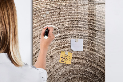 Magnettafel zum schreiben Magnettafel für Fotos und Notizen