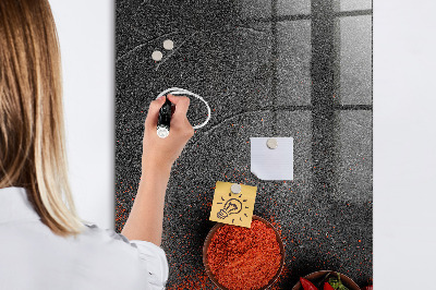 Schreib magnettafel Pepper Kitchen-Erinnerungen