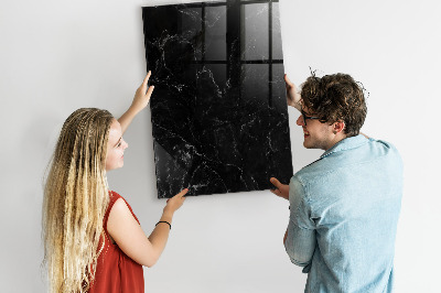 Schreib magnettafel Eine stylische Tafel für Notizen und Fotos