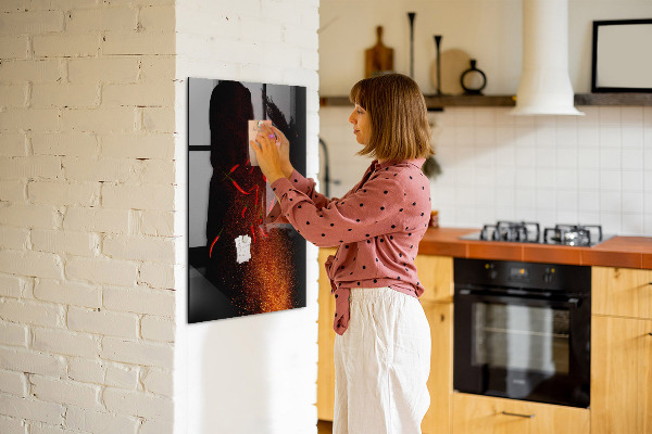 Schreib magnettafel Magnettafel für Fotos und Notizen