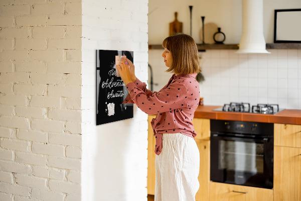 Schreib magnettafel Kreative Pinnwand für Fotos und Notizen