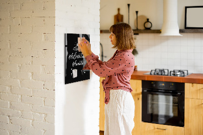 Schreib magnettafel Kreative Pinnwand für Fotos und Notizen