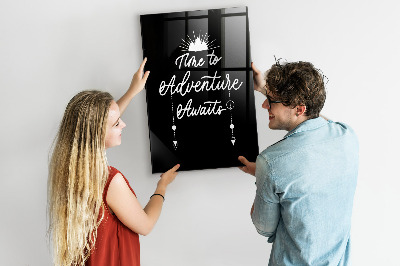 Schreib magnettafel Kreative Pinnwand für Fotos und Notizen
