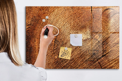 Magnettafel zum schreiben Memotafel im rustikalen Stil