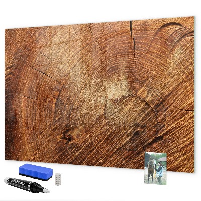 Magnettafel zum schreiben Memotafel im rustikalen Stil