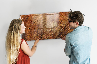 Magnettafel zum schreiben Memotafel im rustikalen Stil
