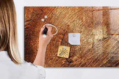 Magnettafel zum schreiben Memotafel im rustikalen Stil