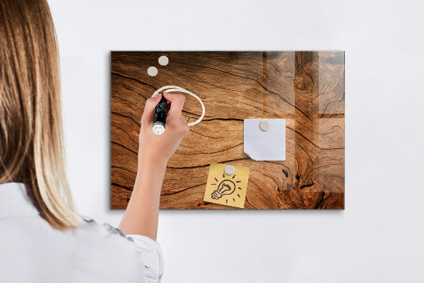 Magnettafel zum schreiben Moderne magnetische Fotowand