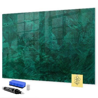 Schreib magnettafel Grüne Tafel für Notizen und Fotos