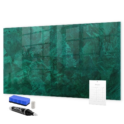 Schreib magnettafel Grüne Tafel für Notizen und Fotos
